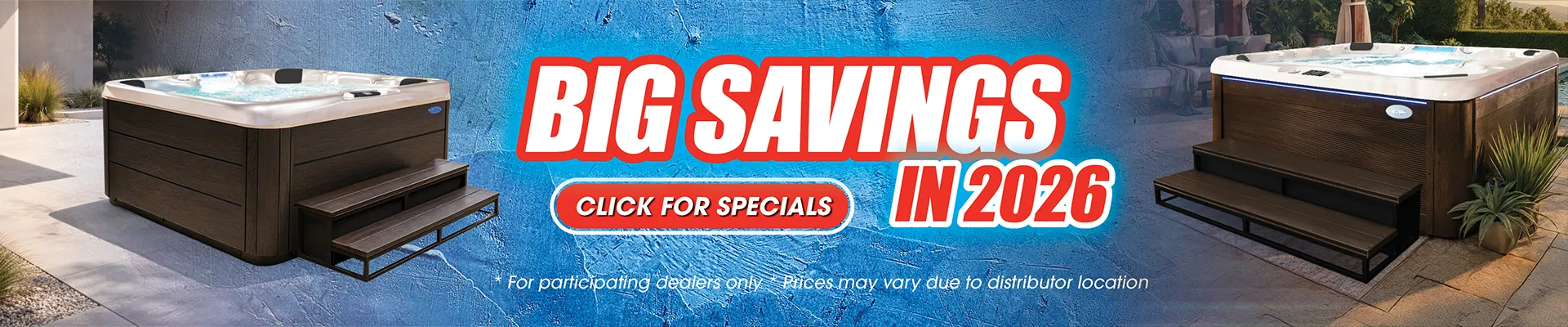 Calspas hot tub being used in a family setting - Montclair