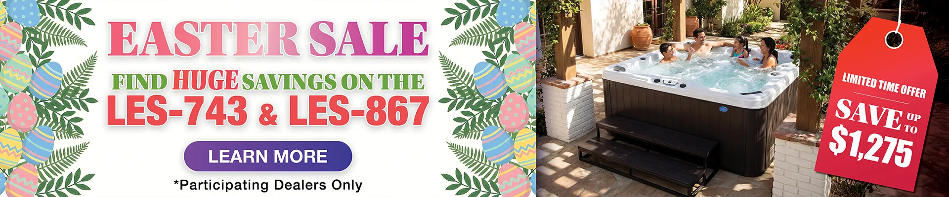 Calspas hot tub being used in a family setting - Montclair